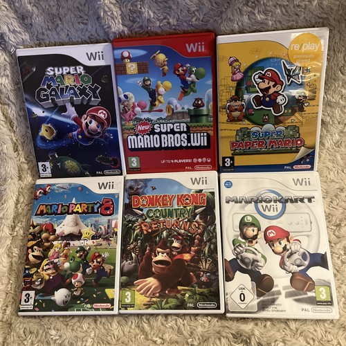 Pacchetto giochi wii - pacchetto, mario